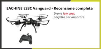 EACHINE E33C Vanguard Drone - Recensione completa