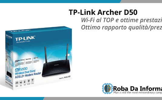 TP-Link Archer D50 Modem Router - Recensione completa