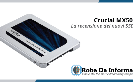 SSD Crucial MX500 - Recensione Completa