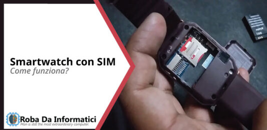 smartwatch con sim come funziona