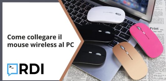 Come collegare il mouse wireless al PC