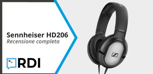 Sennheiser HD 206 - Recensione completa