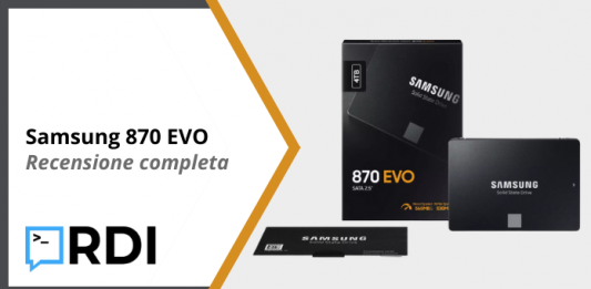 Samsung 870 EVO - Recensione completa