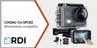 COOAU CU-SPC02 Action Cam - Recensione completa