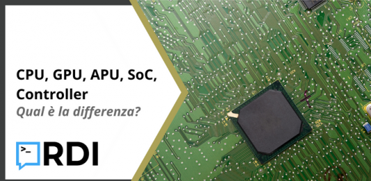 CPU, GPU, APU, SoC, Controller - Qual è la differenza?